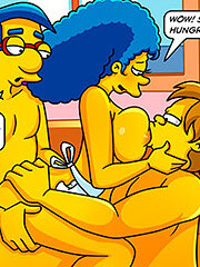 Margy shows up in the living..