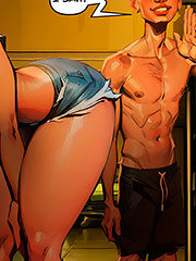 I want both melons out and..