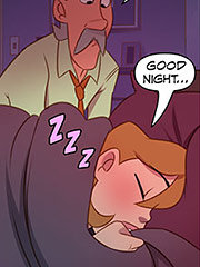 Charles arrives home from..