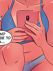 Girl woke up with her pussy..