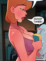 Girl woke up with her pussy..