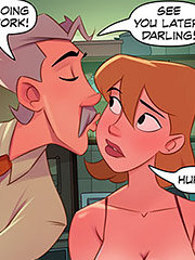 Girl woke up with her pussy..