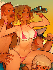 Mom, I think I'm going to be..